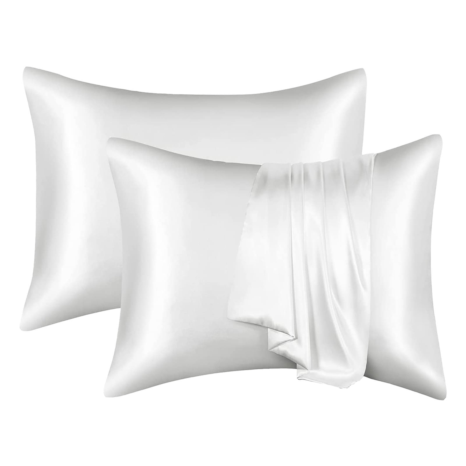 Satin Pillowcase for Curly Hair Sleeping Silk Pillowcase Set for Hair