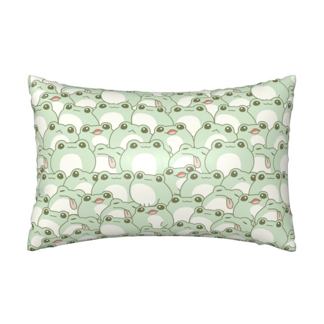 Satin Pillowcase for Hair and Skin, Cute Frog Soft and Cooling Similar