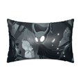 Satin Pillowcase for Hair and Skin Forest Black Ghost Warrior Similar