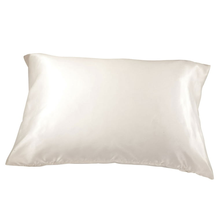 Satin Pillowcase, King, Ivory