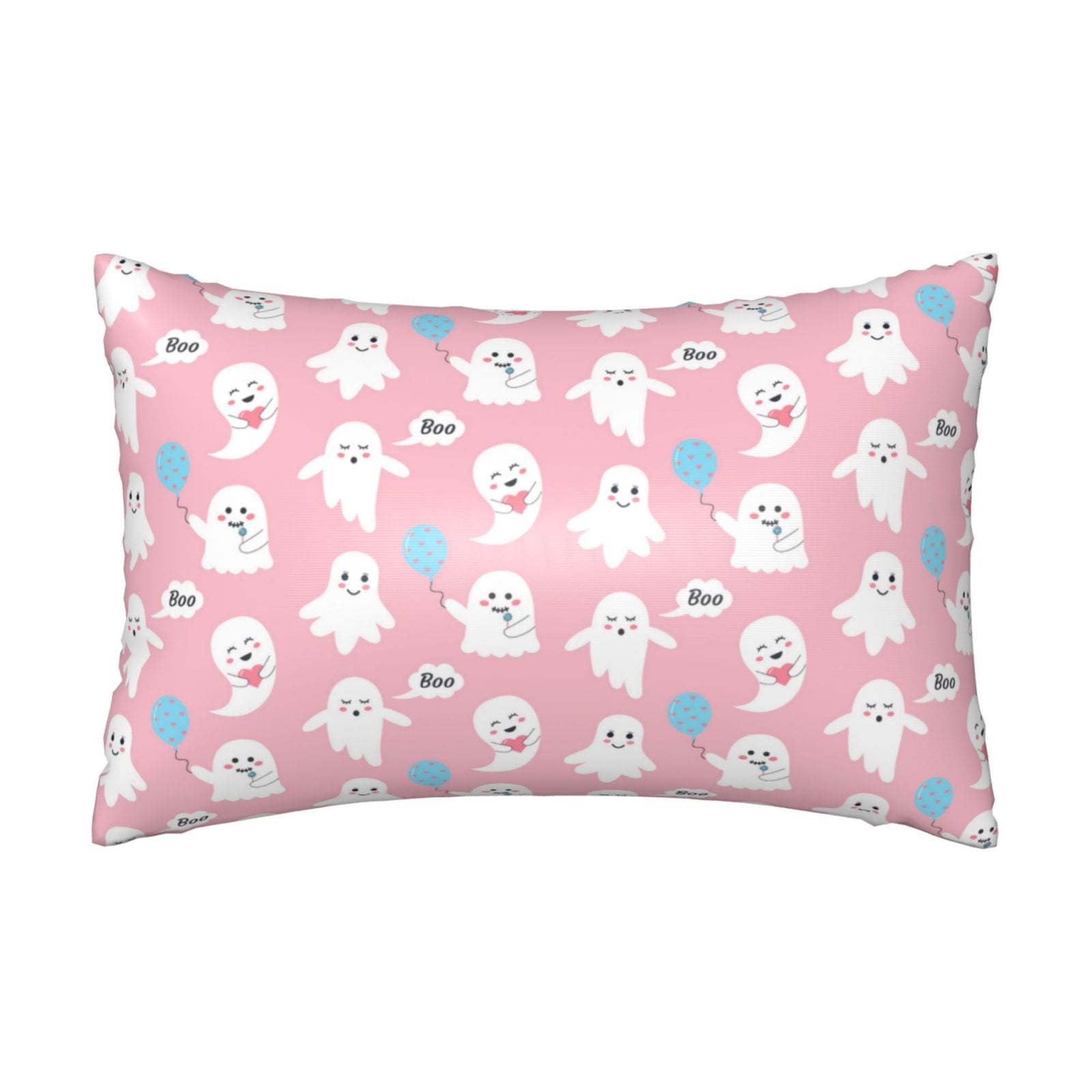 Satin Pillowcase for Hair and Skin seamless pattern pink glamour