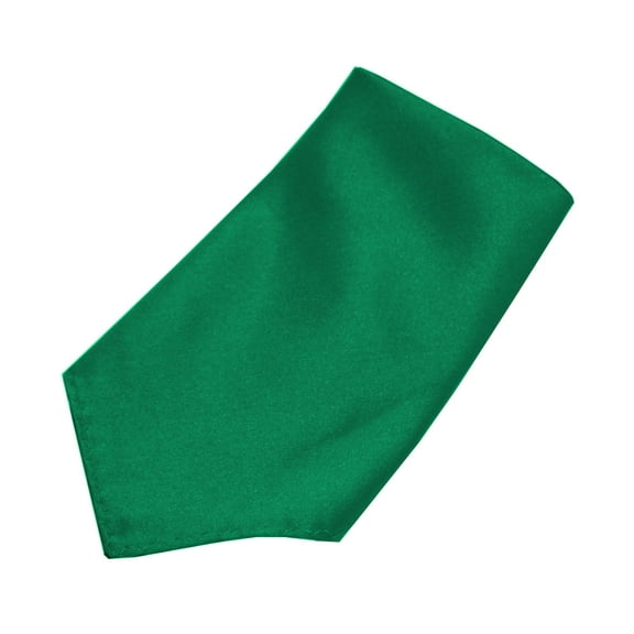 Satin Pocket Square 10"x10" in Green