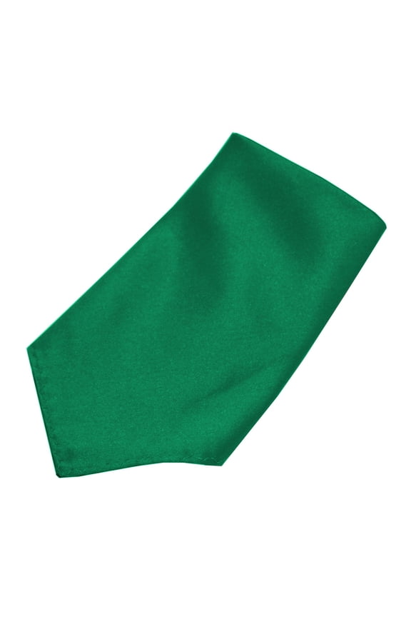 Satin Pocket Square 10"x10" in Green