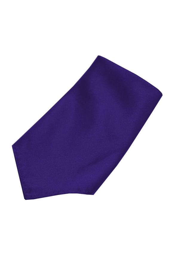 Satin Pocket Square 10"x10" in Purple