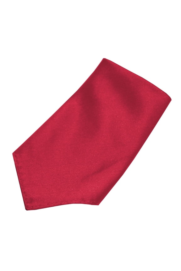 Satin Pocket Square 10"x10" in Red