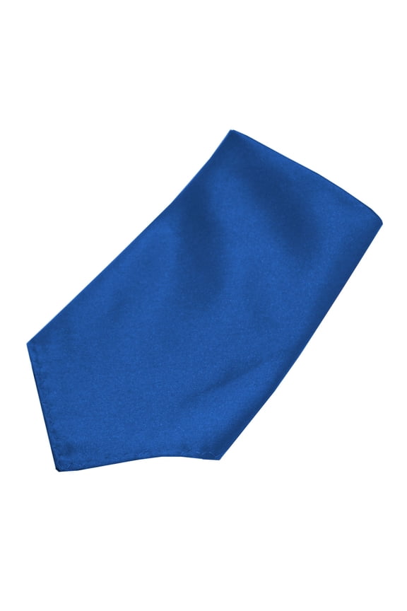 Satin Pocket Square 10"x10" in Royal Blue