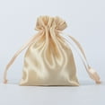 thumbnail image 1 of Satin Polyester Drawstring Pouch Smooth Soft Lightweight Storage Bag for Jewelry Cosmetics Accessories Home Textile Organizer, 1 of 3