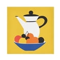 thumbnail image 1 of Satin Polyester Napkins - 20x20 InchSingle-Sided Printed Napkins, 1-Piece/4-Piece/6-Piece Set, DIY Personalized Table Setting，Coffee Pot and Bowl, 1 of 8