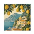 thumbnail image 1 of Satin Polyester Napkins - 20x20 InchSingle-Sided Printed Napkins, 1-Piece/4-Piece/6-Piece Set, DIY Personalized Table Setting，Lemon, 1 of 8