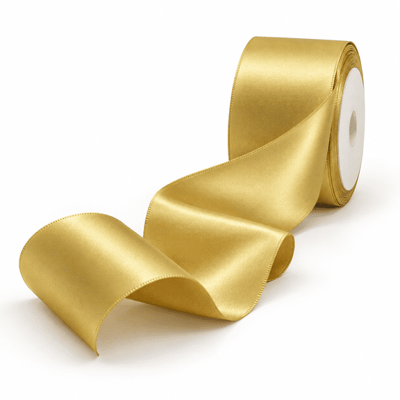 Satin Ribbon 4 Inch Wide Double-faced Thick 10 Yards