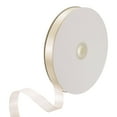 thumbnail image 1 of Uxcell Satin Ribbon, Single Face Polyester Satin Ribbon for Gift Wrapping, Crafts Beige 5/8 inch, 1 of 3