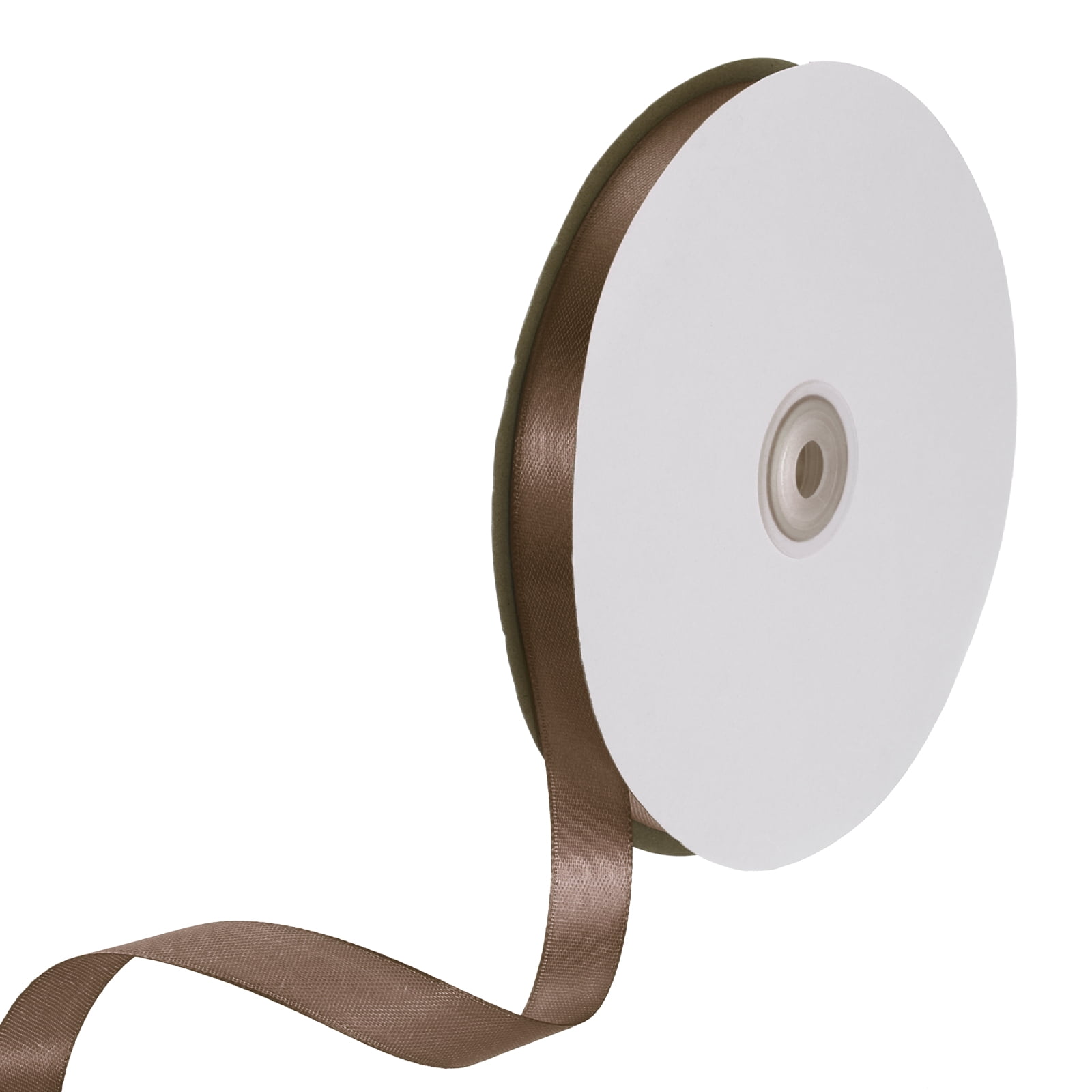 Coffee Ribbon Uxcell Satin Ribbon, Single Face Polyester Satin Ribbon for Gift ...