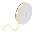 thumbnail image 1 of Uxcell Satin Ribbon, Single Face Polyester Satin Ribbon for Gift Wrapping, Crafts Light Gold 5/8 inch, 1 of 3