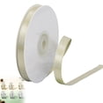 thumbnail image 1 of Satin Ribbon Gold Metallic Finish, 22 Meters Roll for Gift Wrapping Wedding and DIY Crafts, 1 of 4