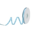 thumbnail image 1 of Uxcell Satin Ribbon Grosgrain Solid Silk Wedding Bouquet Ribbon for Valentine's Day Gift Wrapping Cake Box Bows Light Blue-3/8" x 25 Yard, 1 of 7