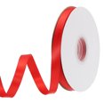 thumbnail image 1 of Uxcell Satin Ribbon Grosgrain Solid Silk Wedding Bouquet Ribbon for Valentine's Day Gift Wrapping Cake Box Bows Red-3/8" x 25 Yard, 1 of 7