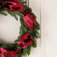 thumbnail image 1 of Satin Ribbon with Burlap Wired Ribbon, Durable Ribbons for Crafts, Versatile Ribbon for Flower Bouquet & Wedding Ornament(White), 1 of 9