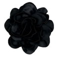 thumbnail image 1 of Satin Rose Flower Brooches Big Camellia Lapel Extra Large Pins for Women Wedding Party Dance Dress Clothes Accessories Memorial Day, 19 cm, Black, 1 of 9