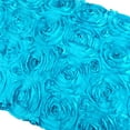 thumbnail image 1 of Satin Rosette Table Overlay With Serged Edge, 72-Inch x 72-Inch, 1 of 1