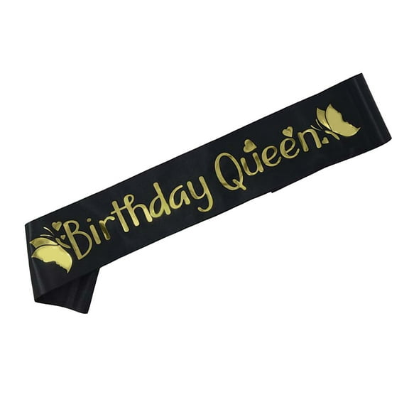 Satin Sashes Birthday Queen Etiquette Bands Women's Event Decorations Belt Make up