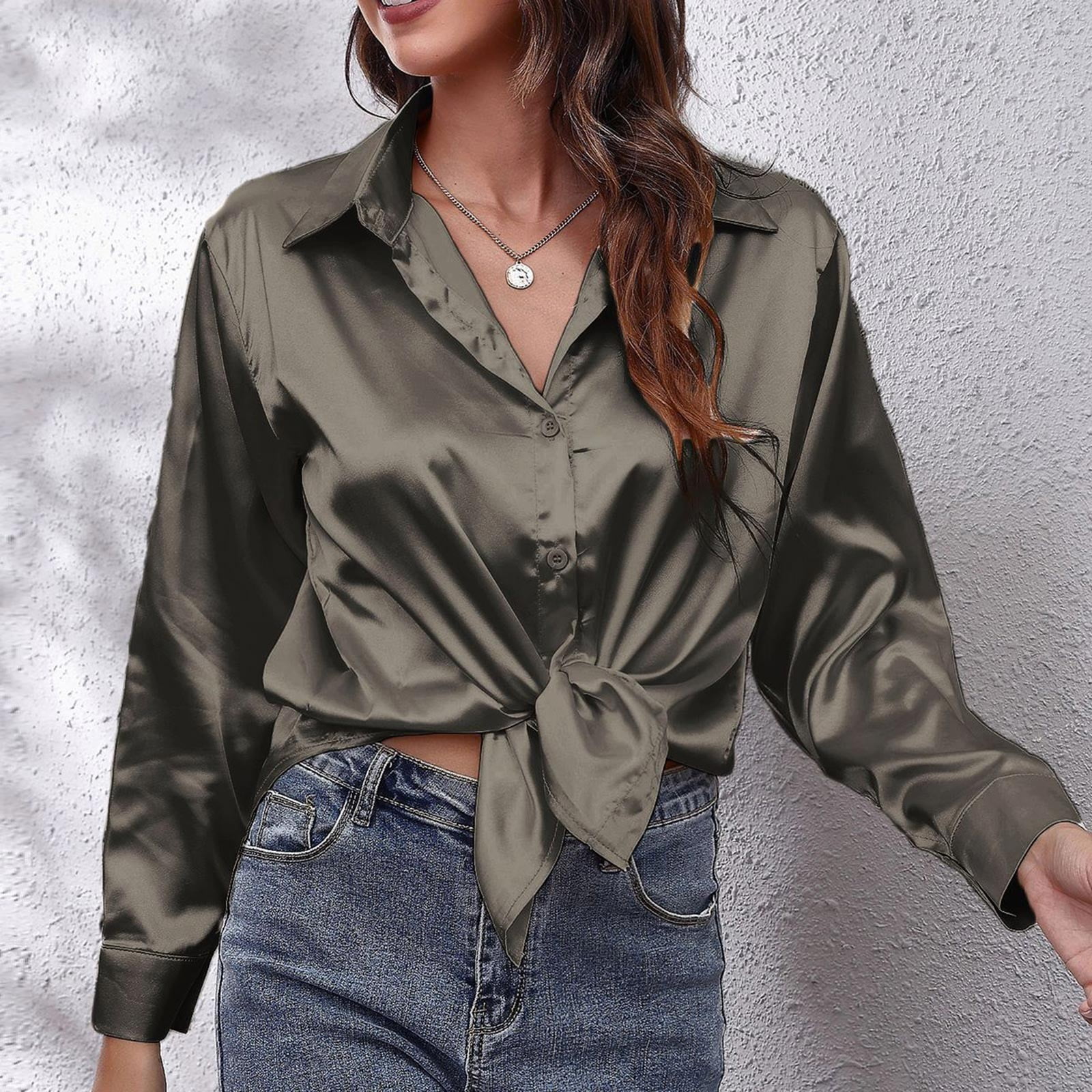 Satin Shirt(LADIES)