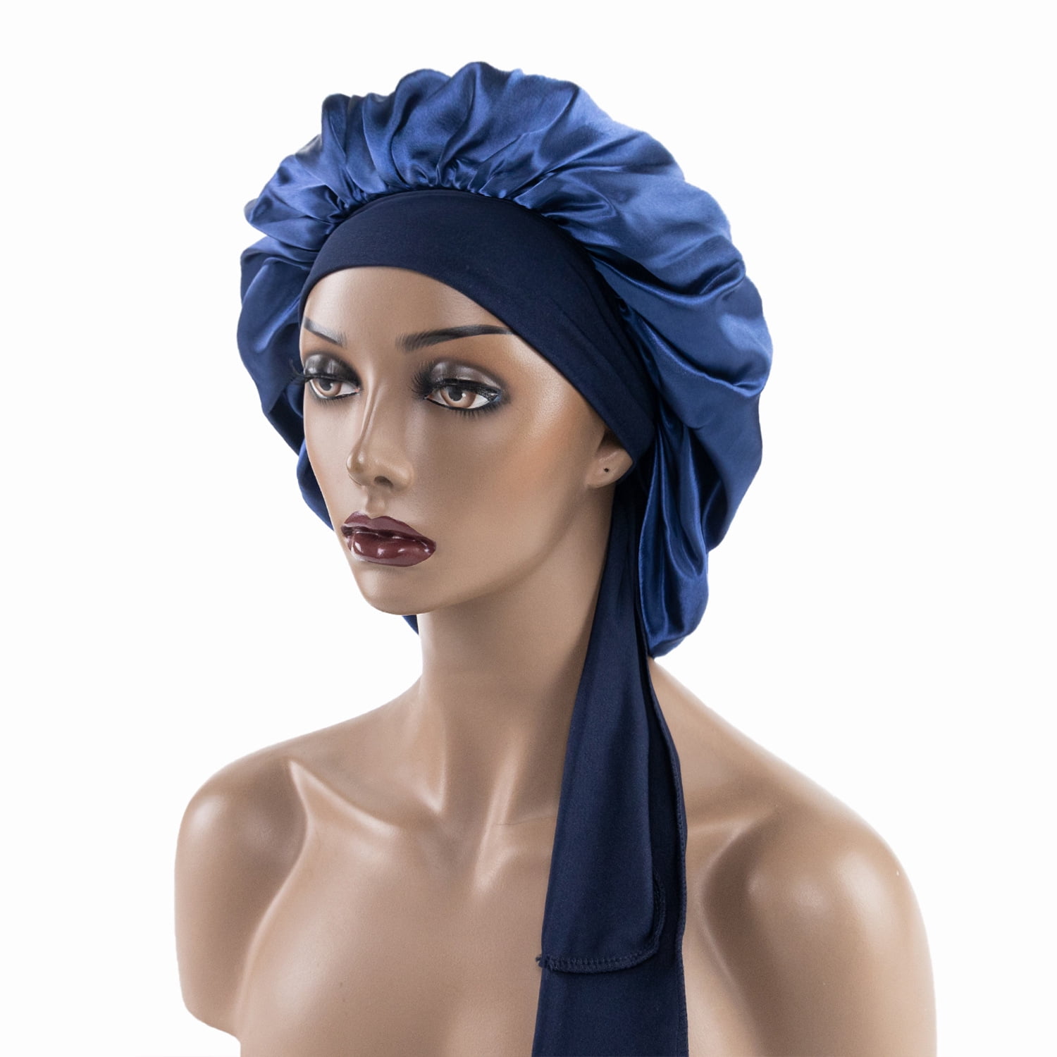 HOT Sleep Cap Target Silk Hair Wrap Sleeping Silk Headband