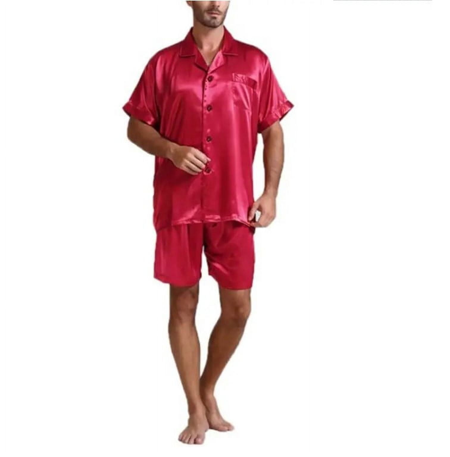 Silk sleep shorts mens sales