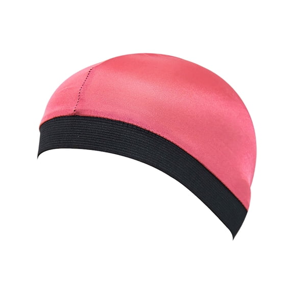 Satin Silk Wig Cap Unisex Breathable Soft Dome Hat Men Women Hair Liner Stretch Band Comfortable Sleep Headwear