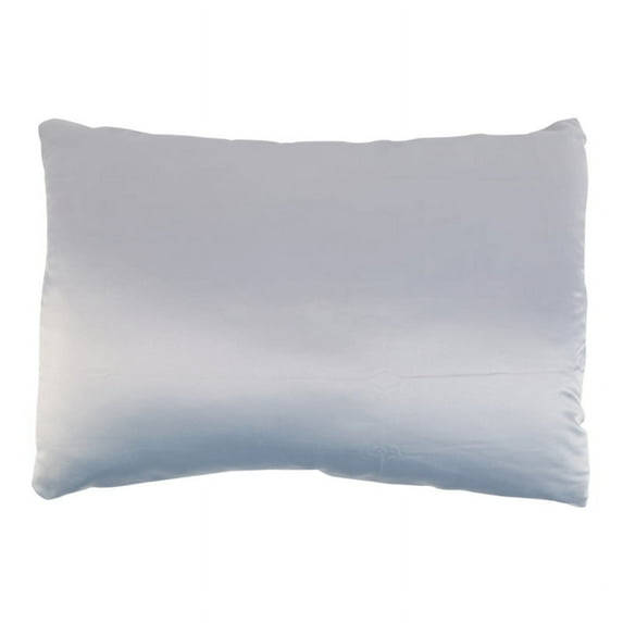 Satin Single Pillowcase Zipper Luxury Satin Pillowcase for Hair (1 per Pack)