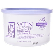 Satin Smooth Honey Wax With Vitamin-E 14 oz