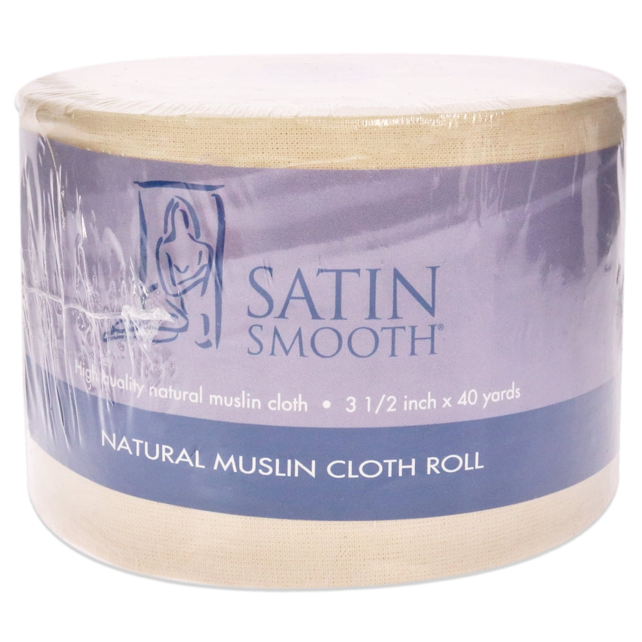 Satin Smooth Natural Muslin Cloth Roll 1 Pc Roll
