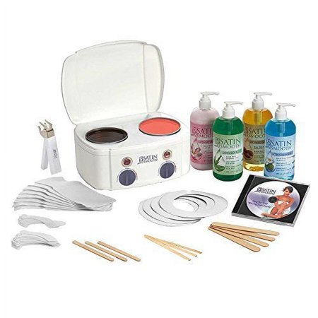 Satin Smooth- Professional Double Wax Warmer & Epilating Wax Kit