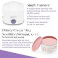 Satin Smooth Professional Single Deluxe Cream Wax Warmer Kit For