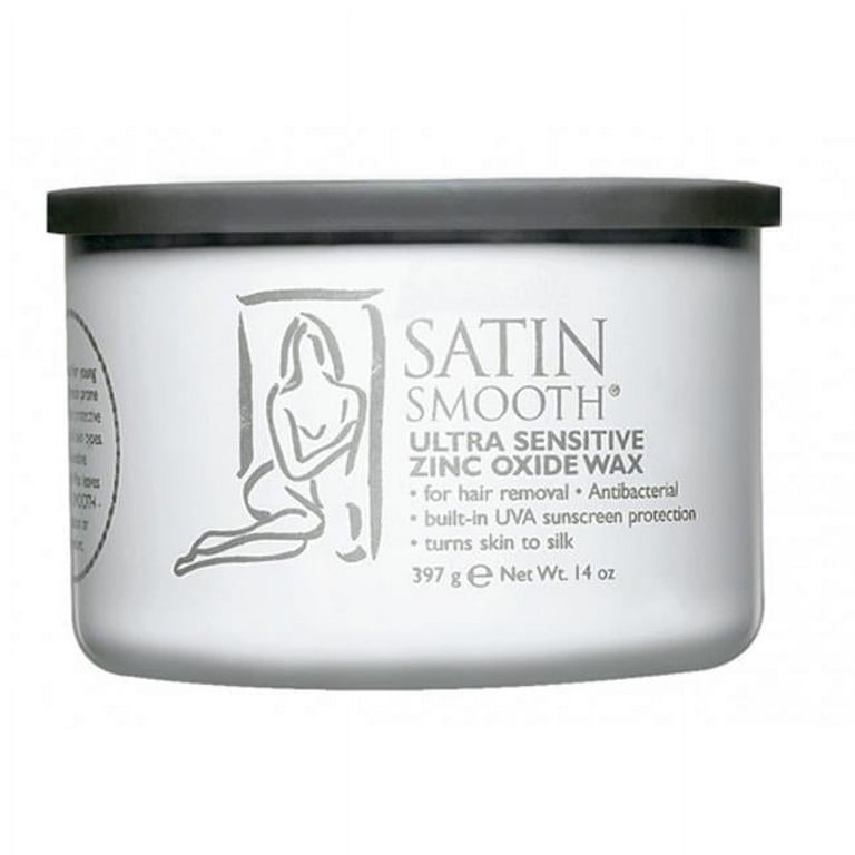 Satin Smooth Ultra Sensitive Zinc Oxide Wax - Walmart.com