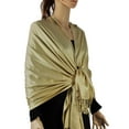 thumbnail image 1 of Satin Solid Pashmina, 1 of 1
