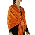 thumbnail image 1 of Satin Solid Pashmina, 1 of 1