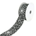thumbnail image 1 of Satin Spider Webs Wired Ribbon, 1-1/2-Inch, 10-Yard, 1 of 1