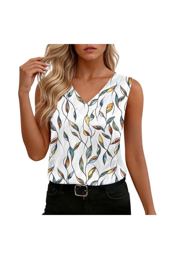 Satin Tank Tops Womens Summer Plus Size Silk Blouses Sleeveless Travel Vacation Shirts(White, 2XL)