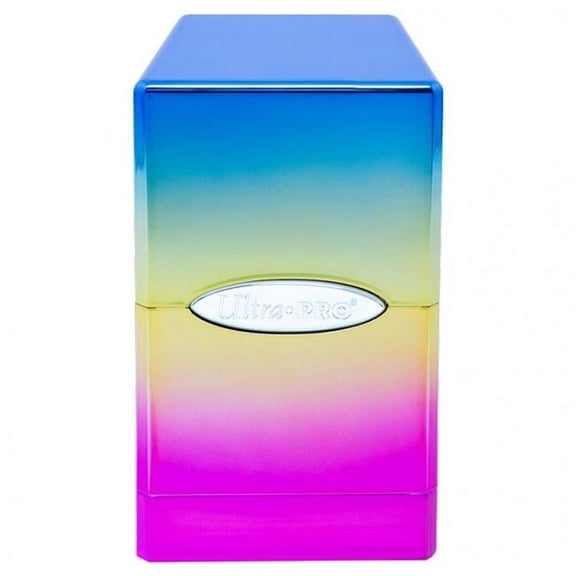 Satin Tower & High-Gloss Rainbow Deck Box