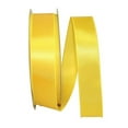 thumbnail image 1 of Satin Value Wired Edge Ribbon - Yellow - 1.5 in. x 50 yards, 1 of 1