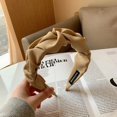 thumbnail image 1 of Satin Wide Hairband Hair Hoop Bow Hair Band Headbands Women Head Band Headdress Ladies Hair Accessories Girl Headwear Tiara, 1 of 1