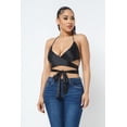 thumbnail image 1 of Satin Wrap Around Top M, 1 of 12