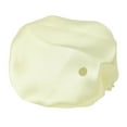 Satin Yellow Drink Cover Soft Fabric Cup Cover Protector with Straw