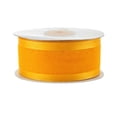 thumbnail image 1 of Satin-edge Sheer Organza Ribbon, 1-1/2-inch, 25-yard, Orange, 1 of 1