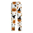 thumbnail image 1 of Satingcolo Halloween Men's Pajama Pants, Fun Pajama Bottoms for Men, Lightweight Comfy Pjs Bottoms Lounge with Drawstring, 1 of 6