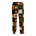 thumbnail image 1 of Satingcolo Men's Halloween Print Pajama Pants,Drawstring Casual Sleep Pants Pjs Bottoms,Halloween Gift For Men, 1 of 6