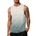 thumbnail image 1 of Satingcolo Men's Summer Sleeveless UPF 50+ Swim Tops Quick Dry Workout Sleeve Tank Top UV Protection Running Gym Muscle T Shirts, 1 of 6