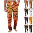 thumbnail image 1 of Satingcolo Mens Halloween Print Pajama Pants Soft Lounge Sleep Pants lightweight Pajama Bottoms for Men with Drawstring Pockets, 1 of 7