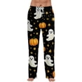 thumbnail image 1 of Satingcolo Mens Pajama Pants Funny Pajama Pants for Men Soft Halloween Printed Sleepwear Bottoms Novelty Sleep Lounge Pants, 1 of 7