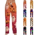 thumbnail image 1 of Satingcolo Mens Pajama Pants Funny Pajama Pants for Men with Drawstring Soft Halloween Printed Sleepwear Bottoms Novelty Sleep Lounge Pants, 1 of 7